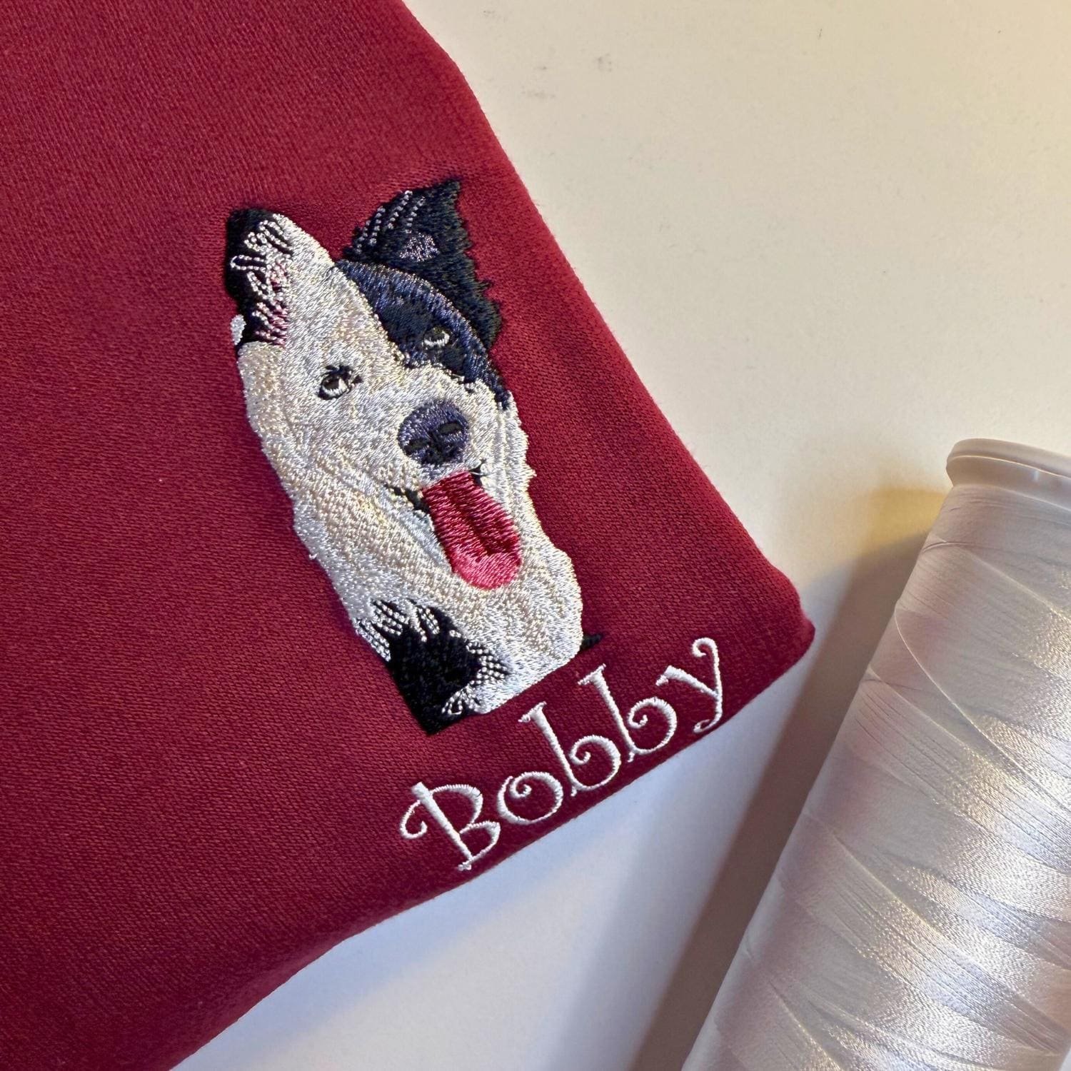 Custom Pet Embroidered Sweatshirt - Personalized - Image 3