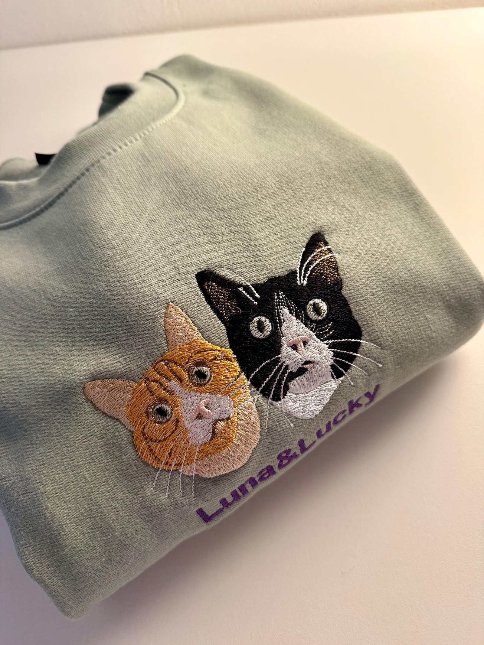 Custom Pet Embroidered Sweatshirt - Personalized - Image 7
