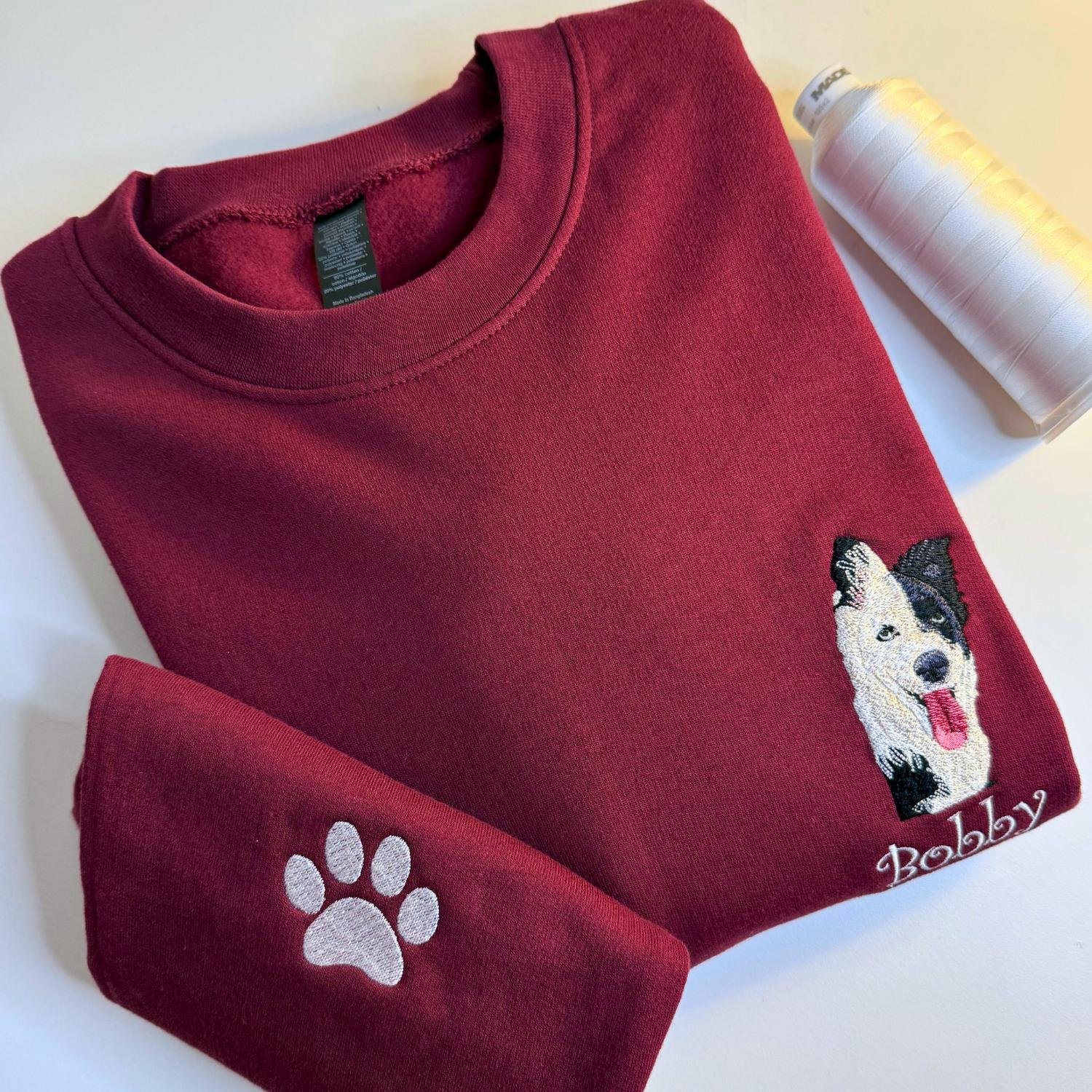 Custom Pet Embroidered Sweatshirt - Personalized - Image 12