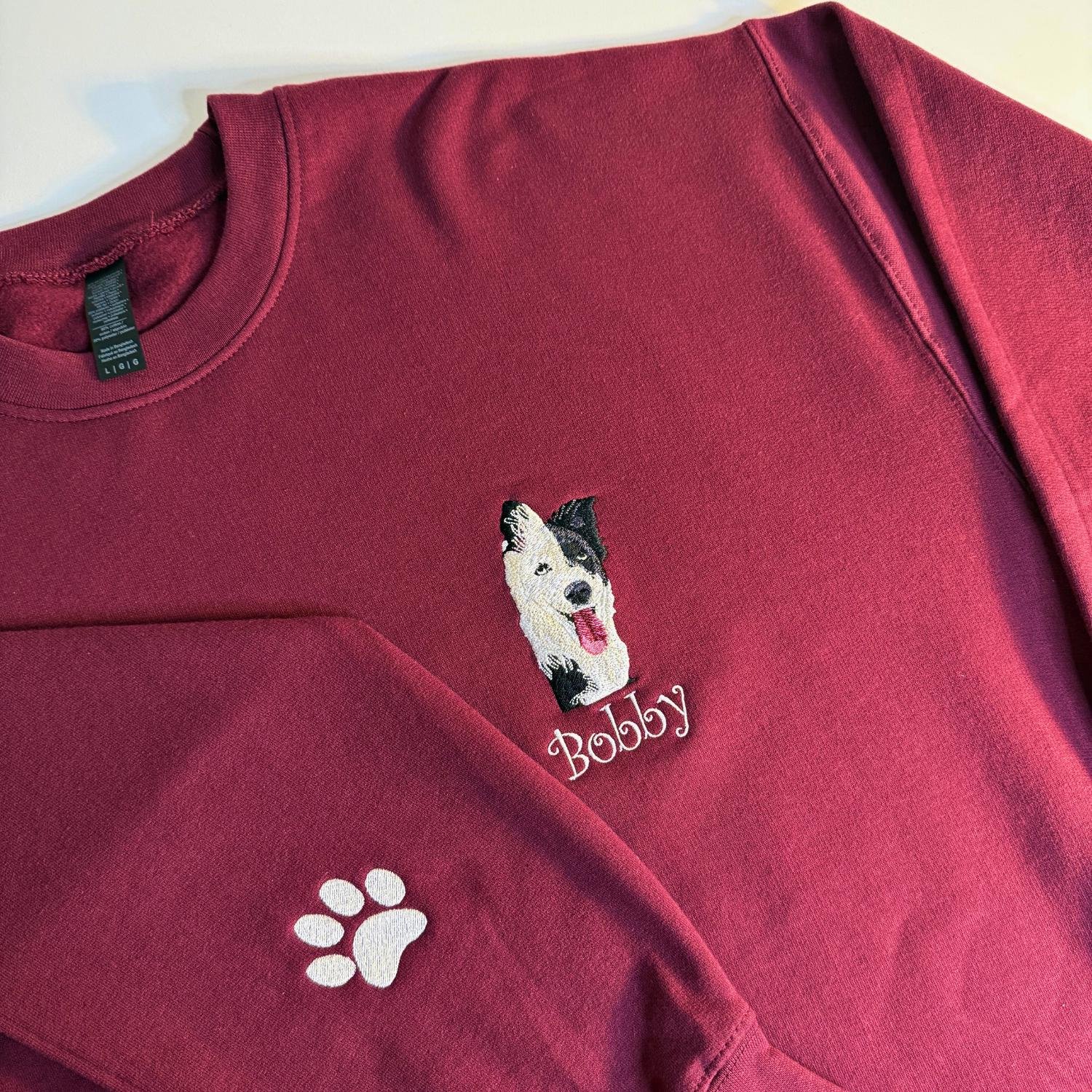 Custom Pet Embroidered Sweatshirt - Personalized - Image 16