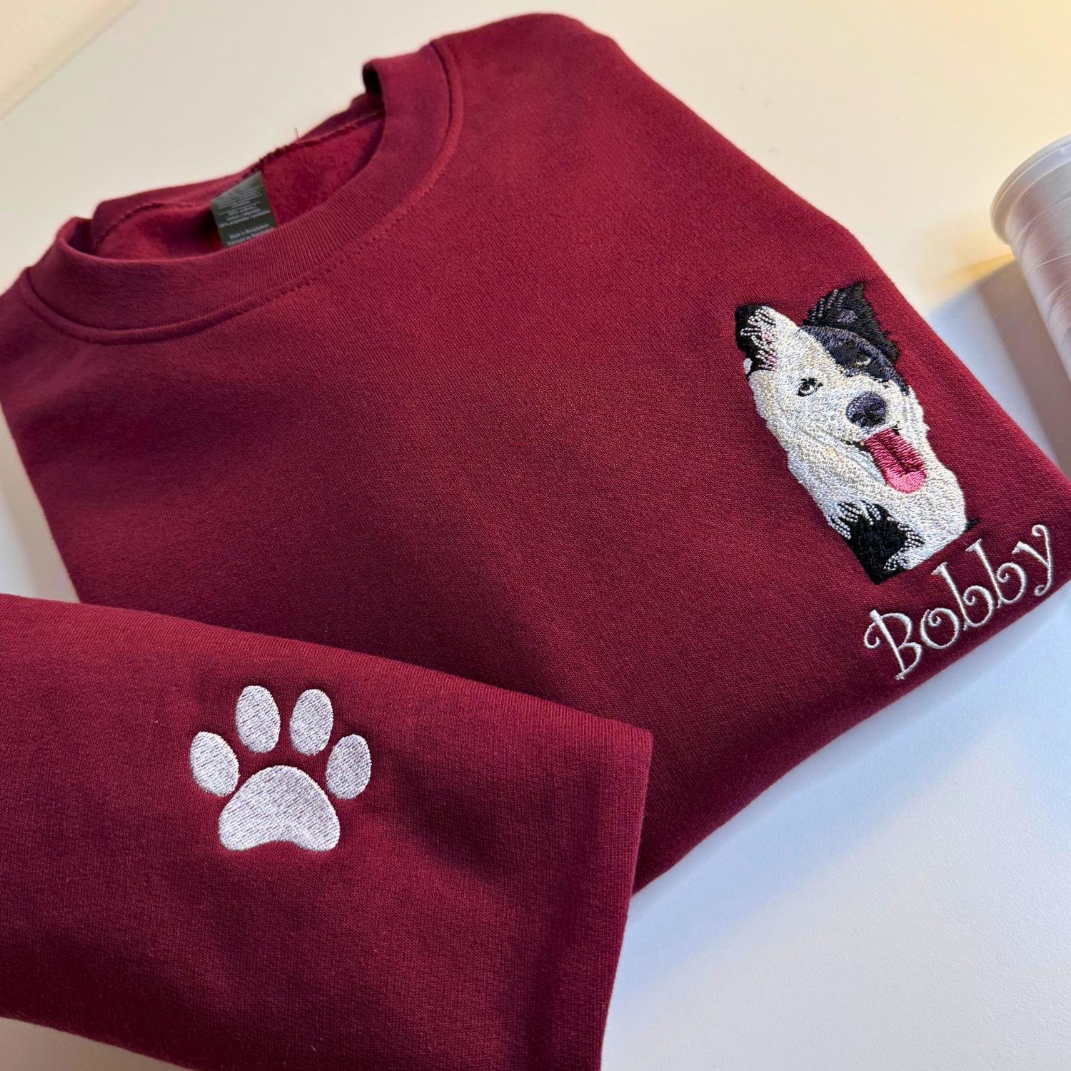 Custom Pet Embroidered Sweatshirt - Personalized - Image 20