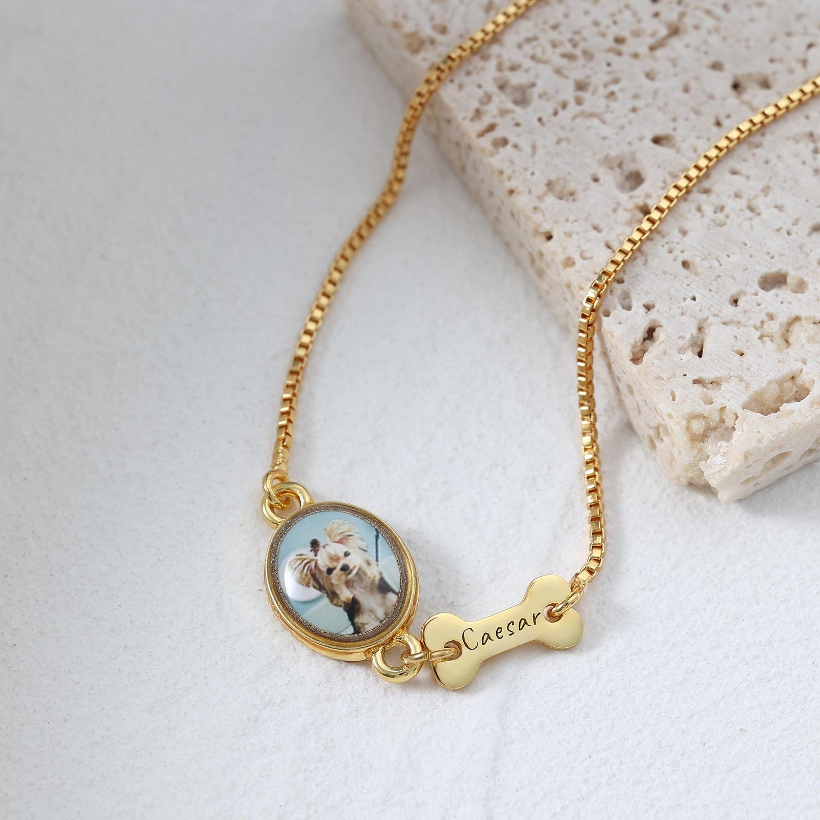 Personalized Pet Photo Bracelet | Custom Memorial Charm Jewelry - Image 6