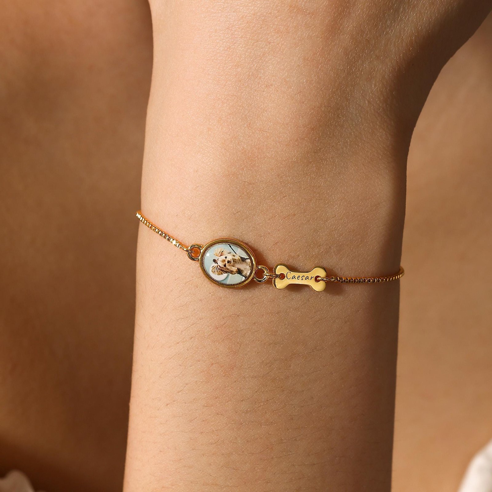Personalized Pet Photo Bracelet | Custom Memorial Charm Jewelry - Image 9