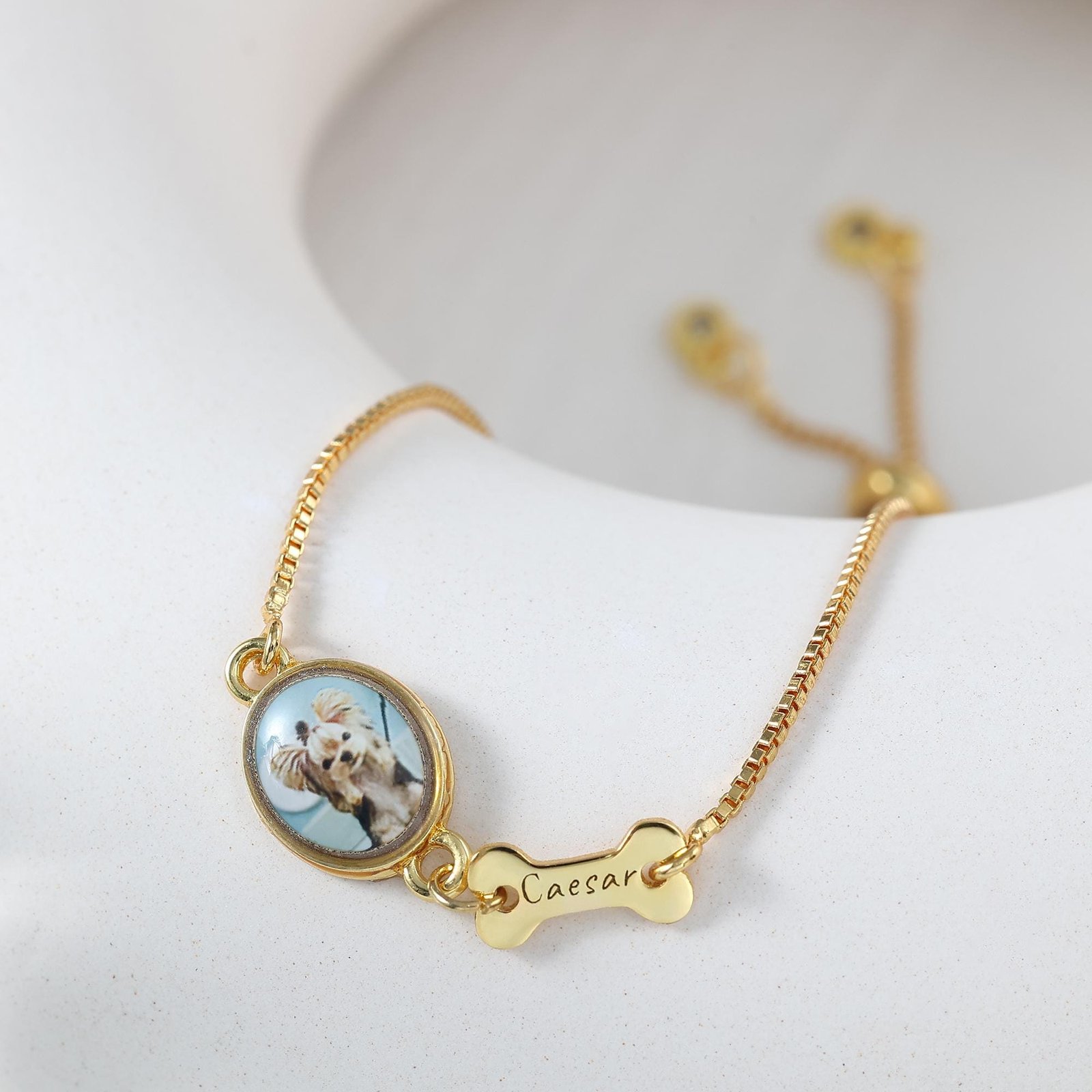 Personalized Pet Photo Bracelet | Custom Memorial Charm Jewelry - Image 12