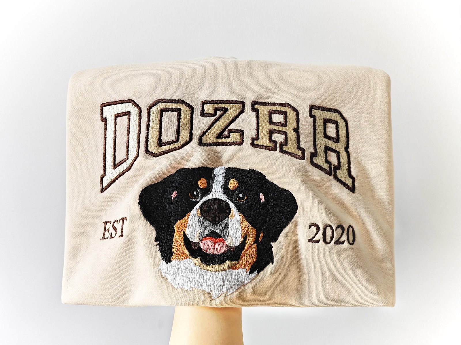 Pet Embroidered Sweatshirt - Embroidered Dog Hoodie - Image 15
